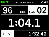 Lap Timer - Race Screen